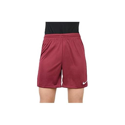 Nike park ii knit short nb, pantaloncini corti bambino, rosso (team red / white), xl