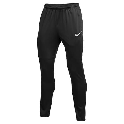 Nike m nk dry park20 pant kp, pantaloni uomo, black/black/white, s