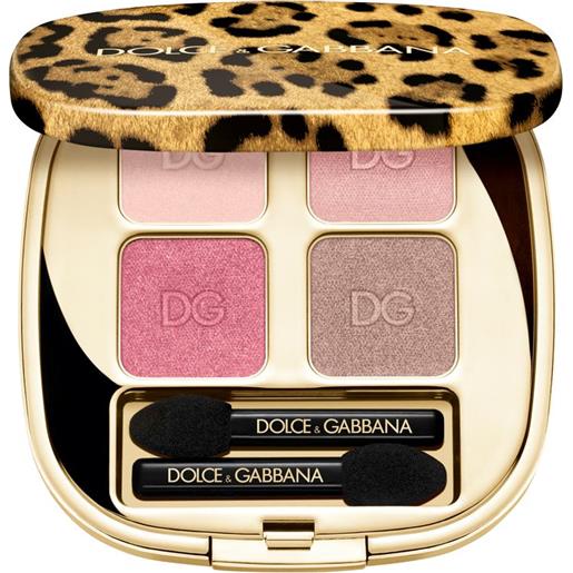 Dolce & Gabbana felineyes intense eyeshadow quad 6 - romantic rose