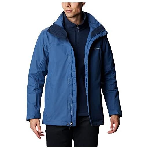 Columbia mission air interchange jacket giacca invernale 3 in 1 per uomo