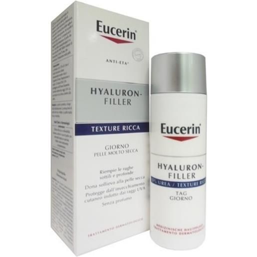 Eucerin hyaluron filler texture ricca giorno pelle secca 50ml
