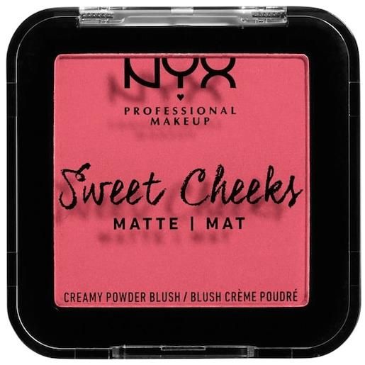 NYX Professional Makeup facial make-up blush sweet cheeks matte blush day dream