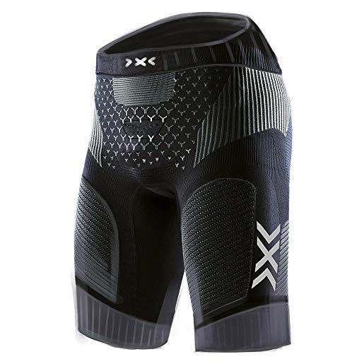 X-Bionic twyce 4.0 run shorts men, uomo, opal black/arctic white, xl