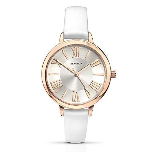 Sekonda watches orologio analogico quarzo donna con cinturino in pu 2327.27