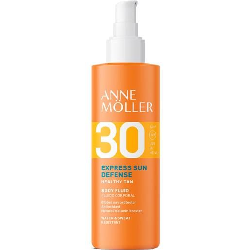 Anne Möller corpo express sun defense spf30 body fluid