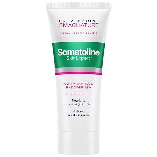 Somatoline skin. Expert, prevenzione smagliature crema elasticizzante, trattamento corpo antismagliature, 200ml