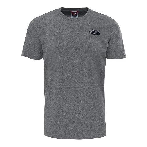 The North Face t-shirt easy, uomo, tnf medium grey heather (std), xs