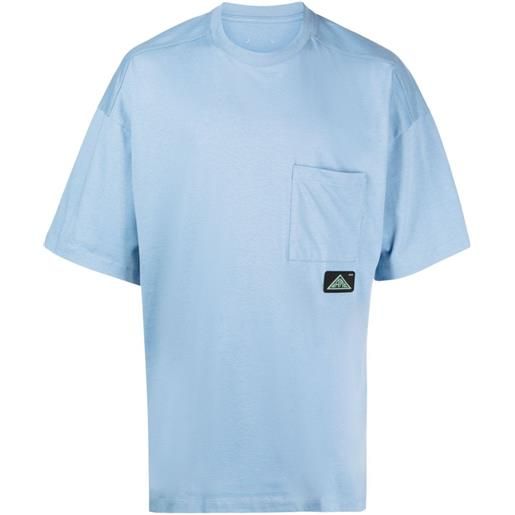 OAMC t-shirt con applicazione - blu
