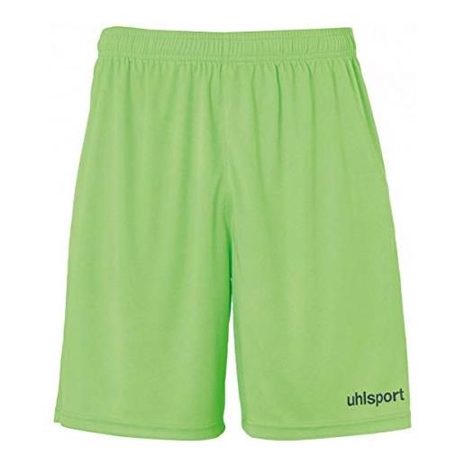 uhlsport center basic shorts, pantaloncini da bambino, ciano, 152