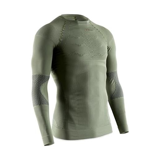 X-Bionic hunt energizer 4.0 maglietta da escursionismo e052 olive green/anthracite xl