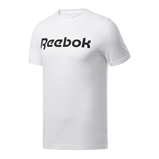 Reebok linear logo maglietta uomo
