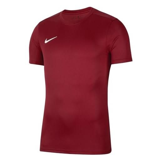 Nike m nk dry park vii jsy ss, maglietta a maniche corte uomo, giallo (volt/black), l