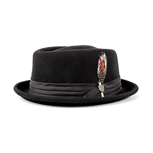 Brixton, cappello stout, nero (black), l