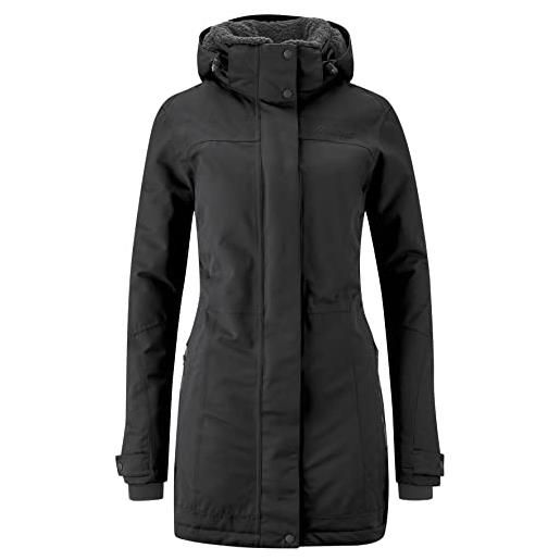 maier sports lisa 2 - cappotto da donna, donna, mantel lisa 2, black, 40