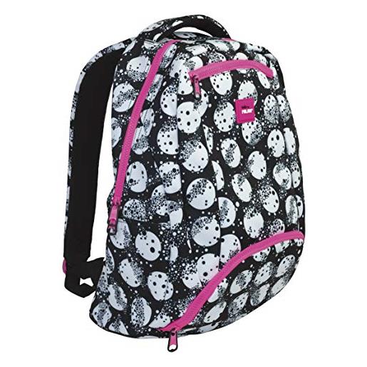 Milan mochila escolar, capacidad 28l shapes zaino casual, 48 cm, rosa