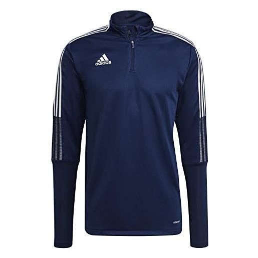 Adidas tiro21 training, felpa da allenamento uomo, squadra blu navy, 2xl