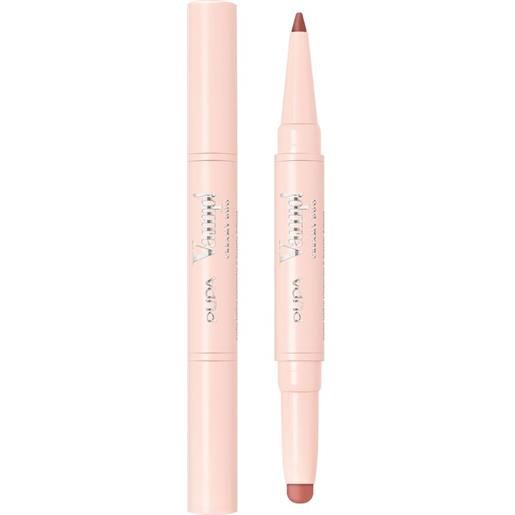 Pupa vamp!Creamy duo - matita labbra contouring & rossetto brillante 007 - peach nude