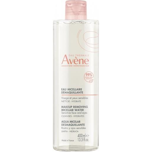 Avène acqua micellare detergente e struccante 400 ml