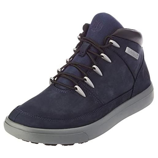 Timberland men's ashwood park sprint hiker chukka boots, marina militare, 41 eu