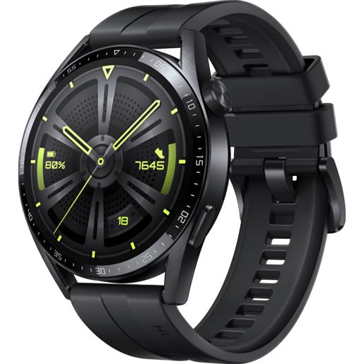 Huawei watch gt 3 46mm active black fluoroelastomer