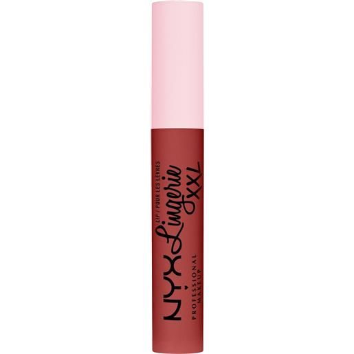 Nyx Professional MakeUp lip lingerie xxl rossetto mat, rossetto 07 warm up