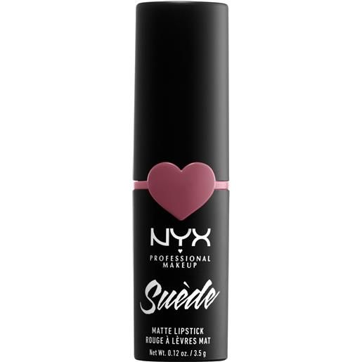 Nyx Professional MakeUp suede matte lipstick rossetto, rossetto mat soft spoken