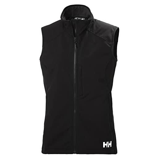 Helly Hansen femmes w gilet softshell paramount, noir, l