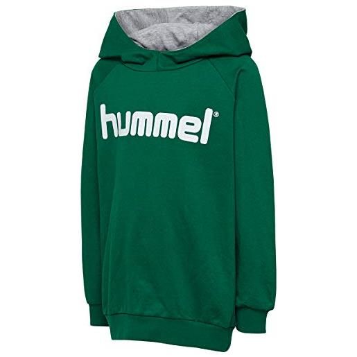 hummel hmlgo kids cotton logo hoodie color: evergreen_talla: 152