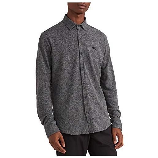 O'NEILL lm jersey solid shirt camicia uomo, black out, m