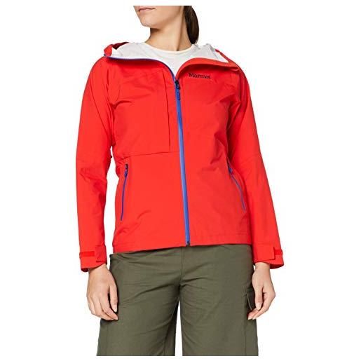 Marmot giacca da donna evodry torreys, donna, giacca, 46080, victory red, xs