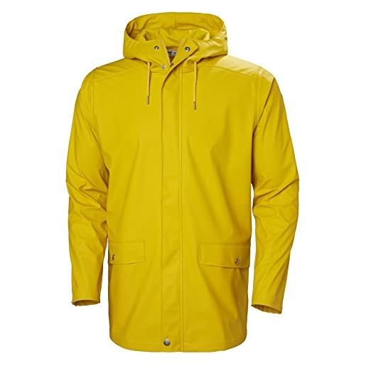Helly Hansen uomo cappotto impermeabile moss, 2xl, giallo essenziale