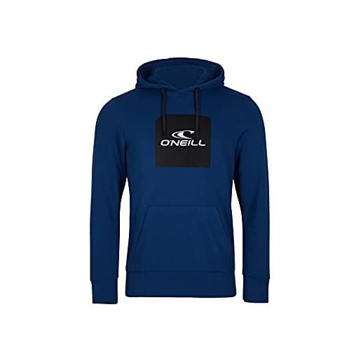 O'NEILL cube hoody kapuzenpullover sweatshirt freizeit und sport t-shirt, blu scuro opzione b, xs uomo