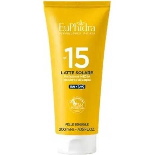 ZETA FARMACEUTICI SpA latte solare corpo spf15 kaleido uv sys euphidra 200ml