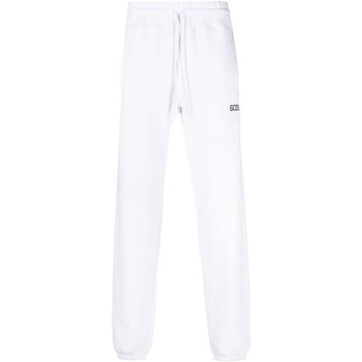 Gcds pantaloni affusolati - bianco
