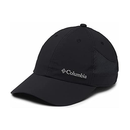 Columbia tech shade hat cappello, uomo, nero (010), o/s