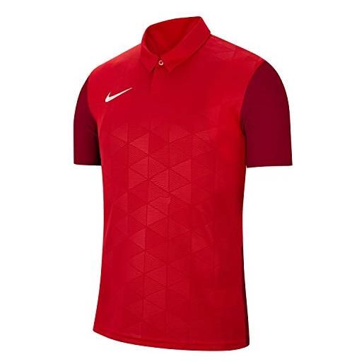 Nike trophy iv maglia maglia da uomo, uomo, university red/team red/white, s