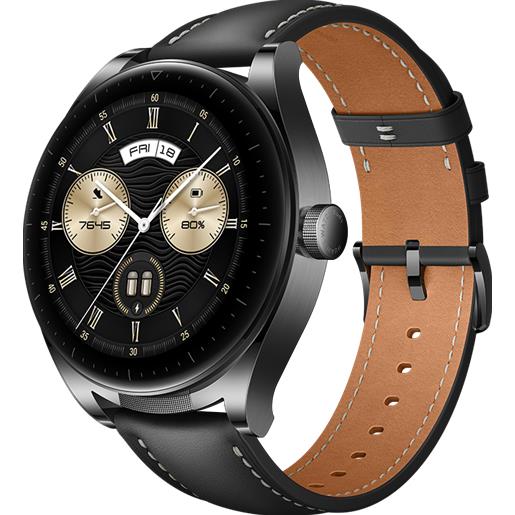 Huawei watch buds 46mm black leather strap