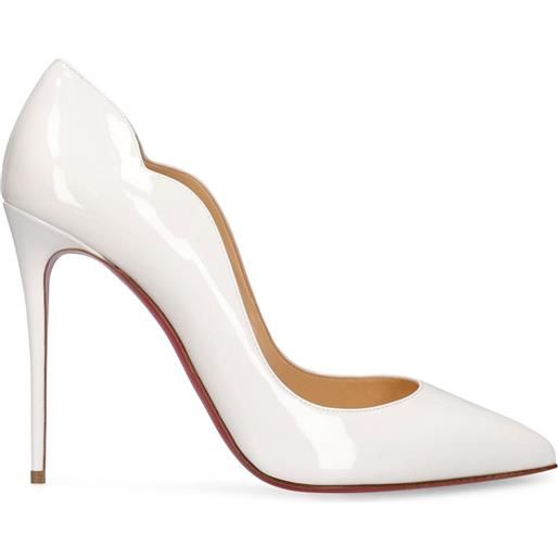 CHRISTIAN LOUBOUTIN décolleté hot chick in vernice 100mm