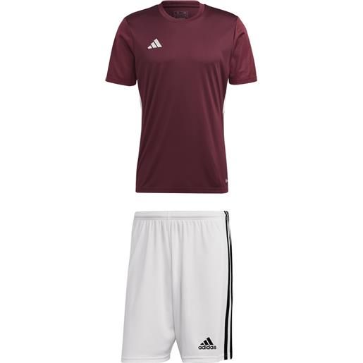 ADIDAS kit tabela jersey + squadra short maglia pantaloncino adulto