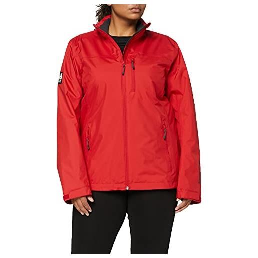 Helly Hansen w crew midlayer, giacca, xs, rosso (alert red)