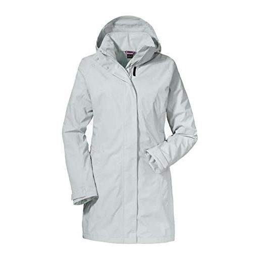 Schöffel easy1 coat, cappotto da donna, grigio viola, 46