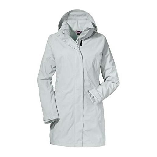 Schöffel easy1 coat, cappotto da donna, grigio viola, 46