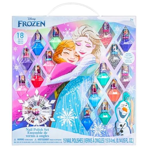 Townley Girl disney frozen set smalti per unghie per bambini | smalto non tossico e rimovibile | regalo per bambini dai 3 + di Townley Girl