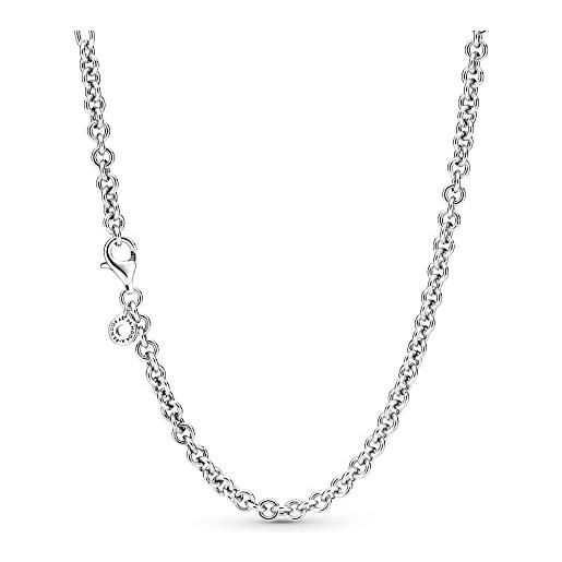 PANDORA - catena per collana argento sterling non un gioiello moments donna, argento, one size - 399564c00-45