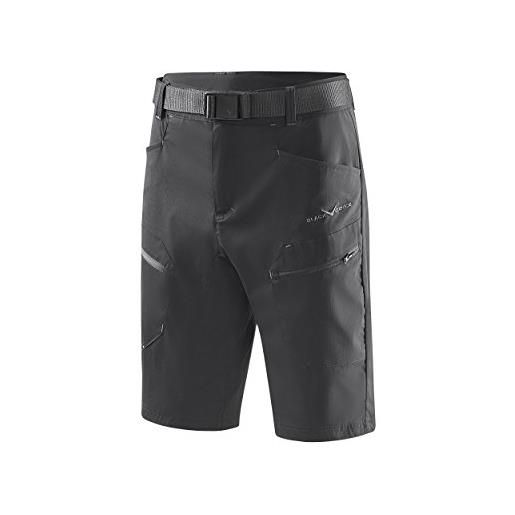 Black Crevice - pantaloncini da trekking, da uomo, taglia m, colore: nero