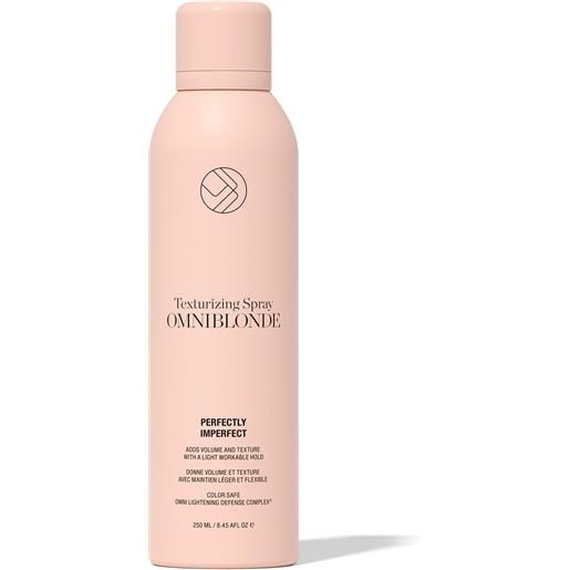 OMNIBLONDE perfectly imperfect texturizing spray 250ml spray capelli styling & finish