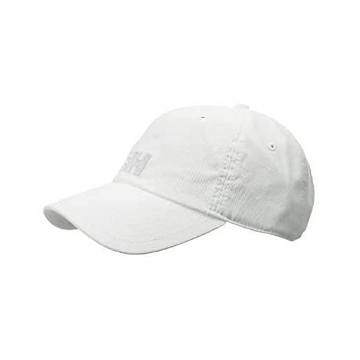 Helly Hansen unisexe casquette avec logo, blanc, std