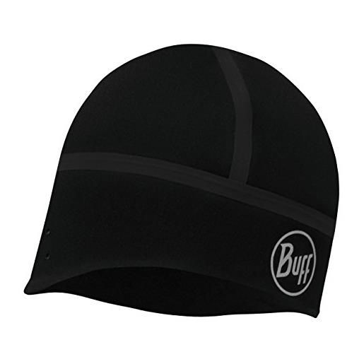 Buff windproof cappello, uomo, nero/solid black, s/m