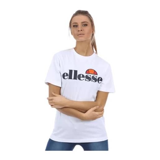 Ellesse albany maglietta da donna, donna, maglietta, sgs03237, bianco (optic white), 36