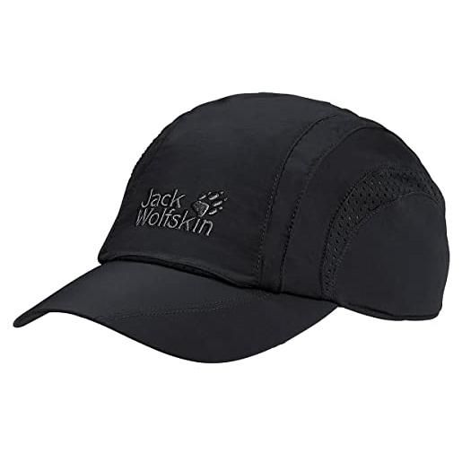 Jack Wolfskin cappellino vent pro, nero (black), m